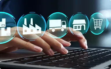 迅速なレスポンスと柔軟な物流